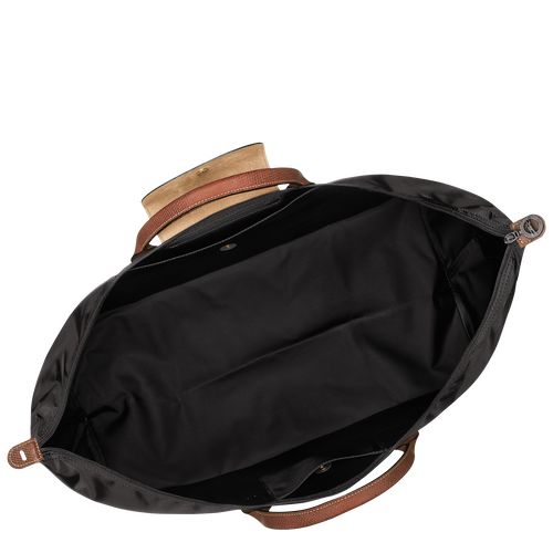 Black - Recycled canvas Longchamp Le Pliage Original M Women Travel Bags | AU8107YX