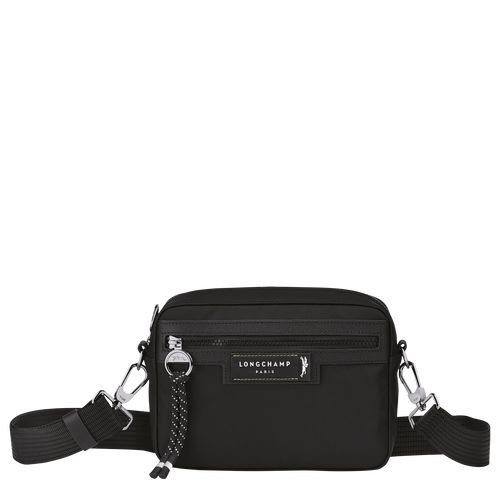 Black - Recycled canvas Longchamp Le Pliage Energy S Camera Men Crossbody Bags | AU8828DF