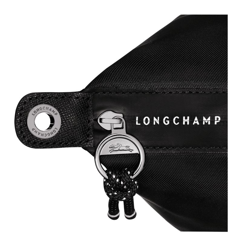 Black - Recycled canvas Longchamp Le Pliage Energy S Men Handbag | AU8918MQ