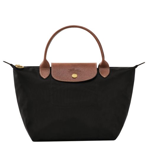 Black - Recycled canvas Longchamp Le Pliage Original S Women Handbag | AU7342PJ