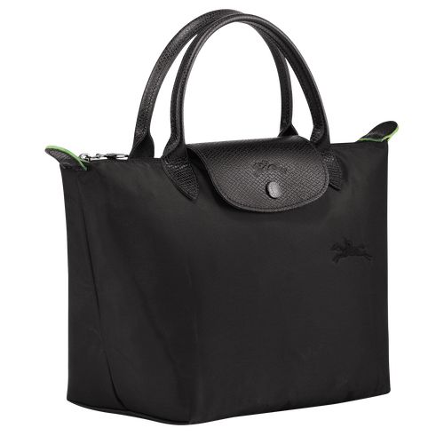 Black - Recycled canvas Longchamp Le Pliage Green S Women Handbag | AU7358MQ