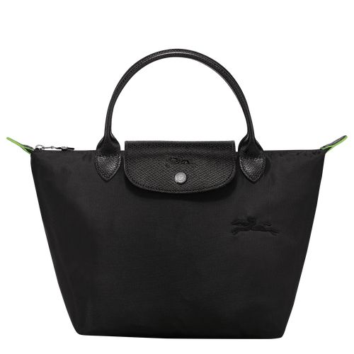 Black - Recycled canvas Longchamp Le Pliage Green S Women Handbag | AU7358MQ