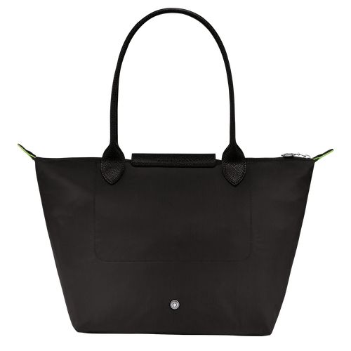 Black - Recycled canvas Longchamp Le Pliage Green M Tote Women Shoulder Bags | AU7594WN