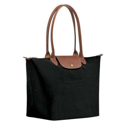 Black - Recycled canvas Longchamp Le Pliage Original L Tote Women Shoulder Bags | AU7600IL