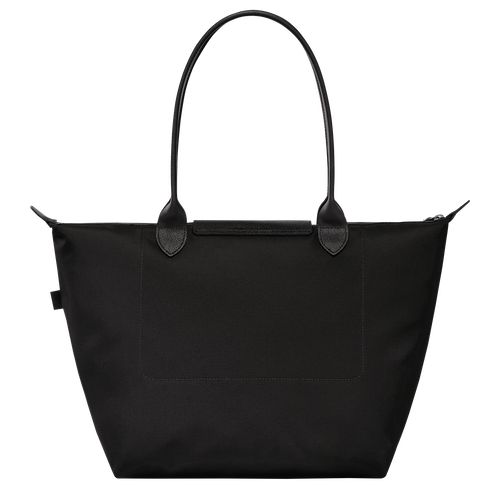 Black - Recycled canvas Longchamp Le Pliage Energy L Tote Women Shoulder Bags | AU7615VR