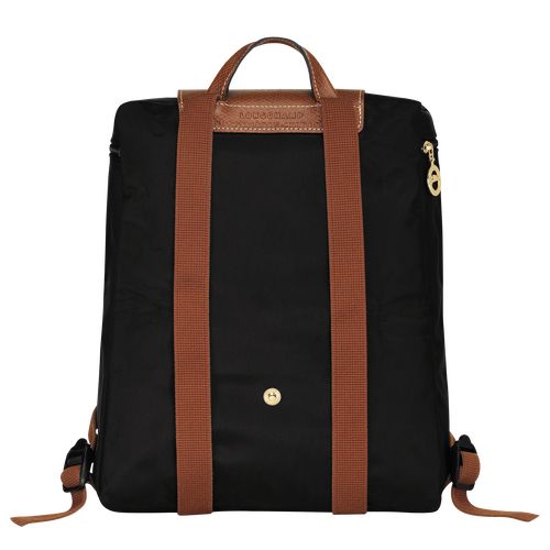 Black - Recycled canvas Longchamp Le Pliage Original M Women Backpacks | AU7672NW