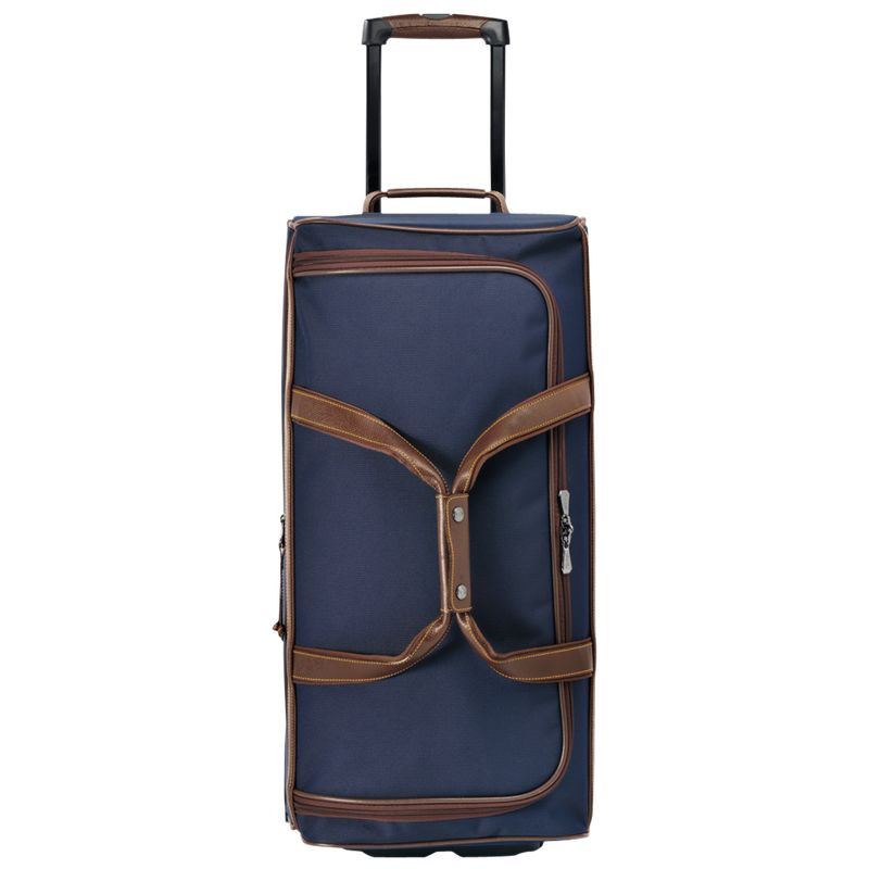 Blue - Canvas Longchamp Boxford L Men Travel Bags | AU9157TC