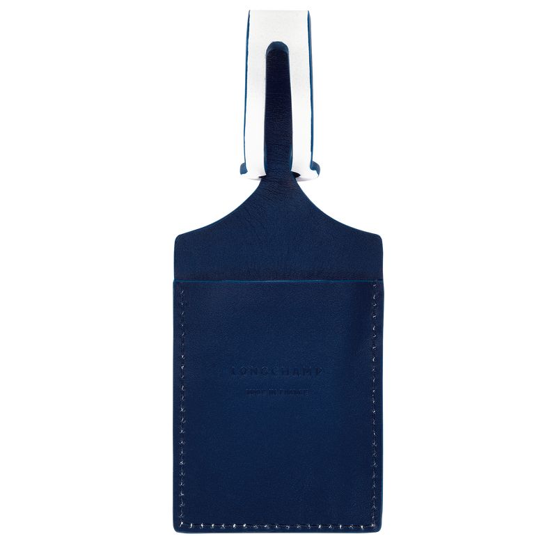 Blue - Leather Longchamp LGP Travel Luggage tag Women Accessories | AU8160TC