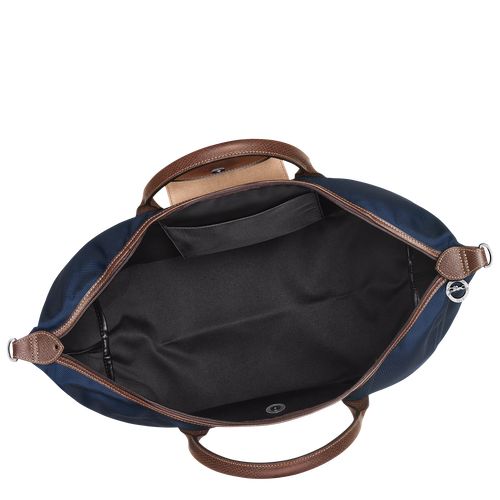 Blue - Recycled canvas Longchamp Boxford S Women Travel Bags | AU8098GS