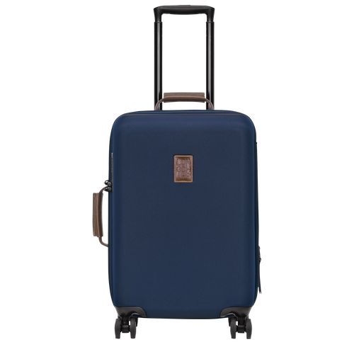 Blue - Recycled canvas Longchamp Boxford S Women Suitcases | AU8155PJ