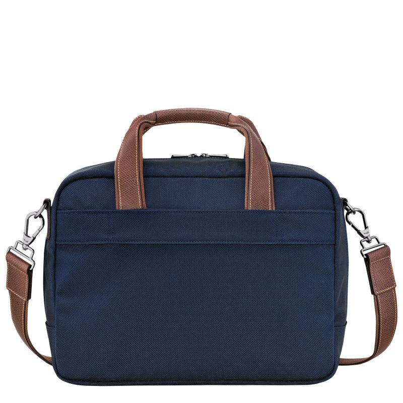 Blue - Recycled canvas Longchamp Boxford S Men Travel Bags | AU9164SG