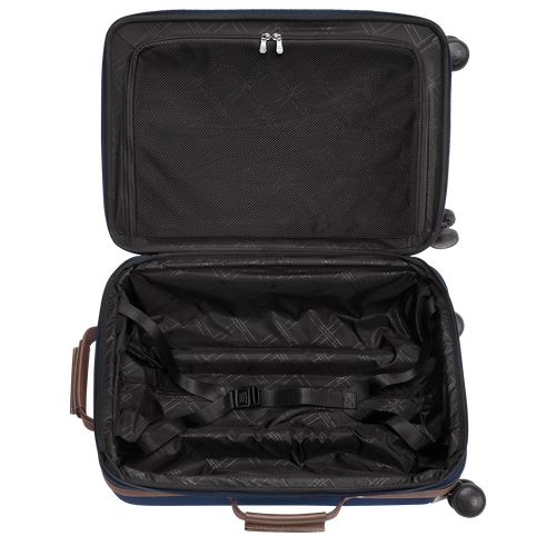 Blue - Recycled canvas Longchamp Boxford S Men Suitcases | AU9242GS