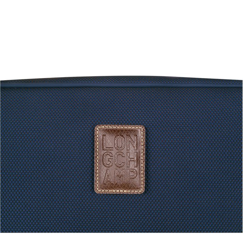 Blue - Recycled canvas Longchamp Boxford Men Toiletry Bags | AU9247PJ