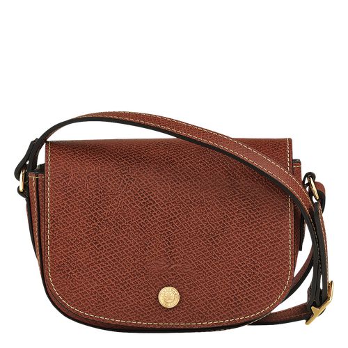 Brown - Leather Longchamp Épure XS Crossbody Women Mini Bags | AU7139GS