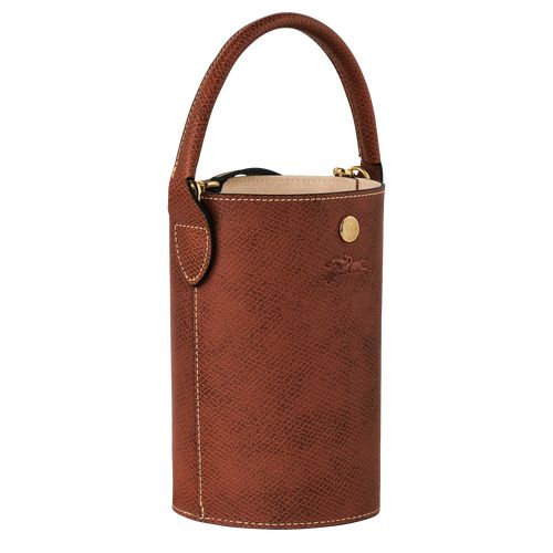 Brown - Leather Longchamp Épure XS Women Crossbody Bags | AU7491EB