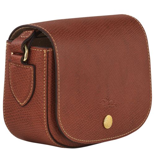 Brown - Leather Longchamp Épure XS Women Crossbody Bags | AU7499AH