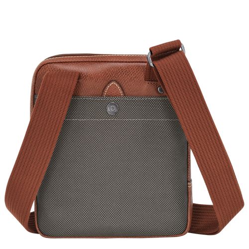 Brown - Recycled canvas Longchamp Boxford XS Crossbody Women Mini Bags | AU7137DF