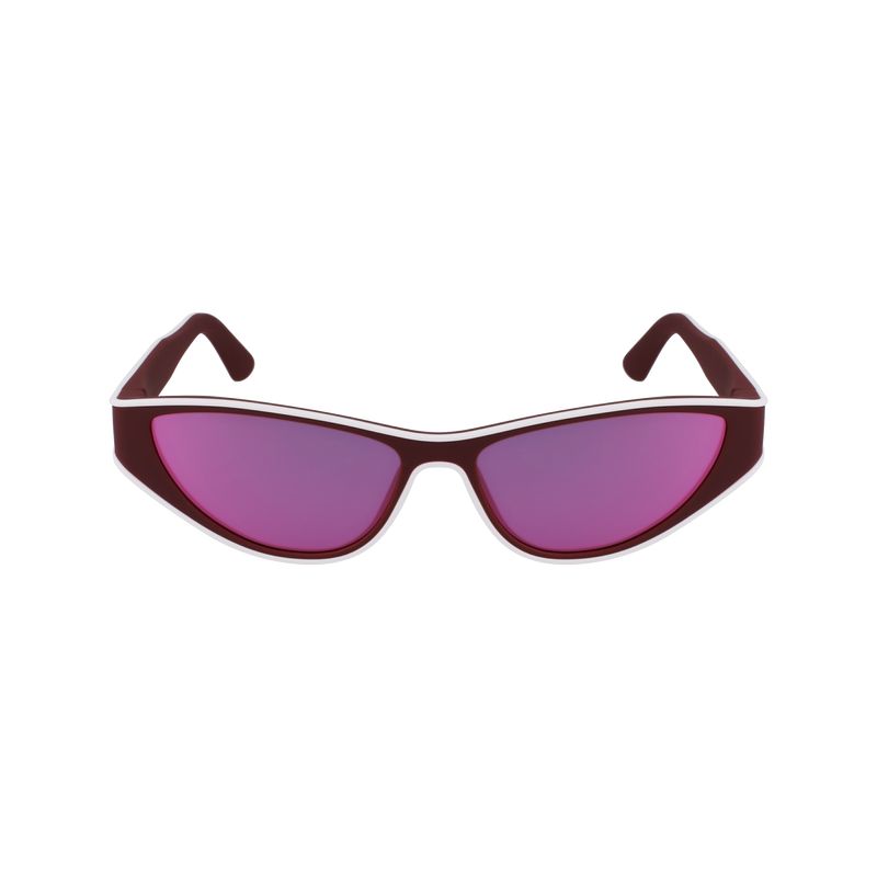 Burgundy - Plant Based Resin Longchamp Women Sunglasses | AU8519PJ