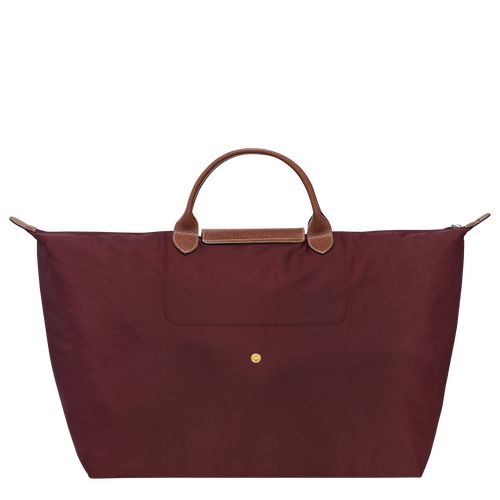 Burgundy - Recycled canvas Longchamp Le Pliage Original S Women Travel Bags | AU8105IL