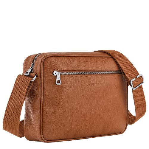 Caramel - Leather Longchamp Le FoulonnÉ M Camera Men Crossbody Bags | AU8825HA