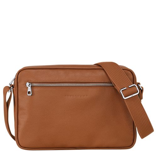 Caramel - Leather Longchamp Le FoulonnÉ M Camera Men Crossbody Bags | AU8825HA