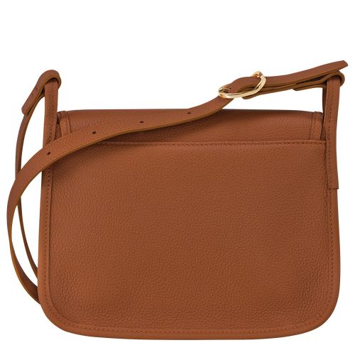 Caramel - Leather Longchamp Le FoulonnÉ M Women Crossbody Bags | AU7485RV