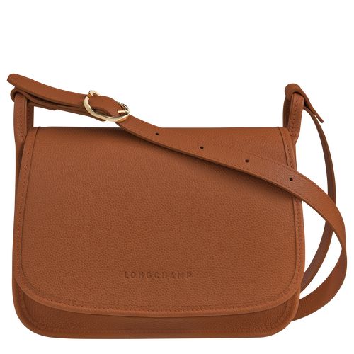 Caramel - Leather Longchamp Le FoulonnÉ M Women Crossbody Bags | AU7485RV