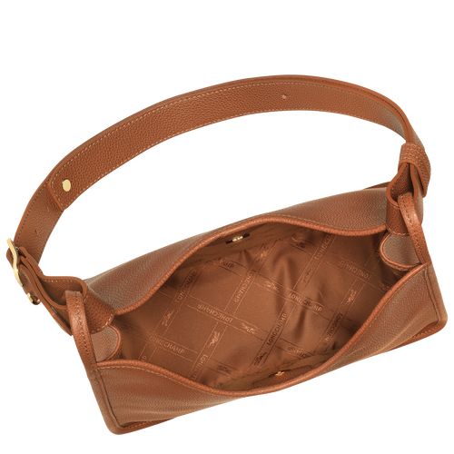 Caramel - Leather Longchamp Le FoulonnÉ M Hobo Women Shoulder Bags | AU7578GS