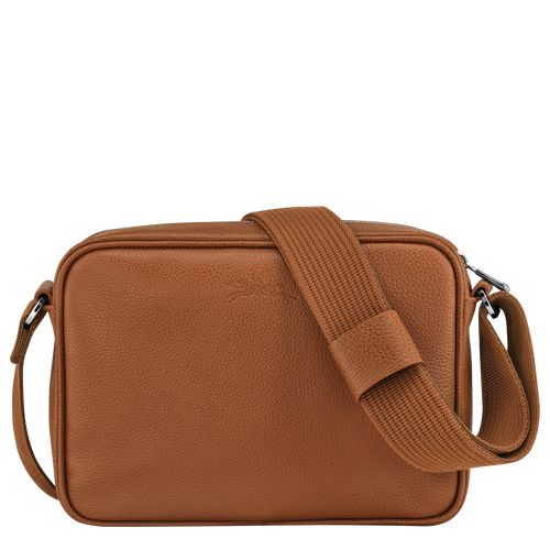 Caramel - Leather Longchamp Le FoulonnÉ S Camera Men Crossbody Bags | AU8824JP