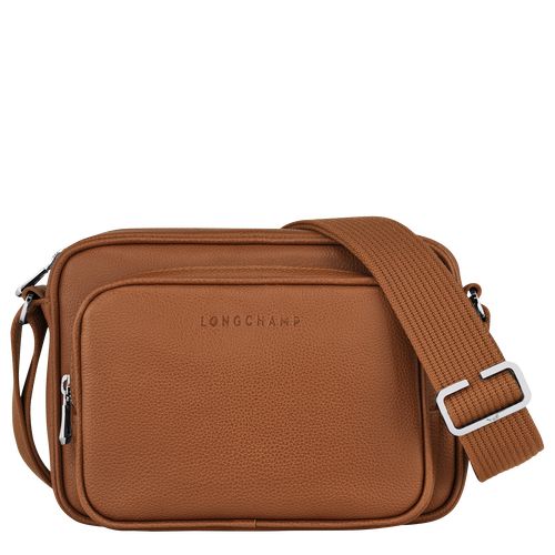 Caramel - Leather Longchamp Le FoulonnÉ S Camera Men Crossbody Bags | AU8824JP