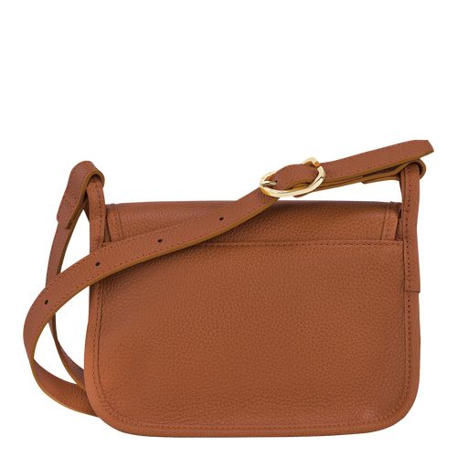 Caramel - Leather Longchamp Le FoulonnÉ S Women Crossbody Bags | AU7489QM