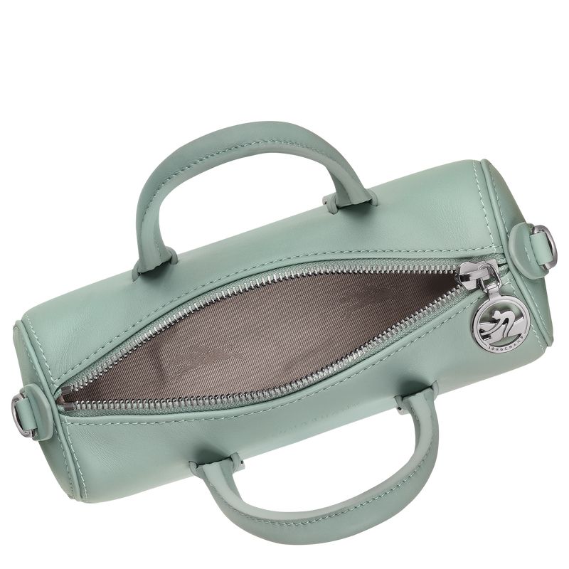 Celadon - Leather Longchamp Daylong S Women Handbag | AU7274UZ