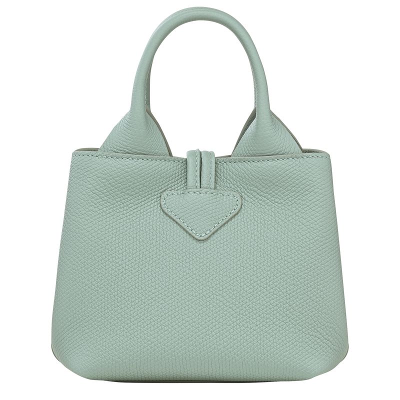 Celadon - Leather Longchamp Le Roseau XS Handbag Women Mini Bags | AU7079UZ