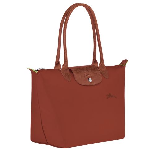 Chestnut - Recycled canvas Longchamp Le Pliage Green M Tote Women Shoulder Bags | AU7595EB