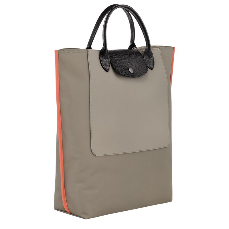 Clay - Canvas Longchamp Cabas M Tote Men Handbag | AU8932DF