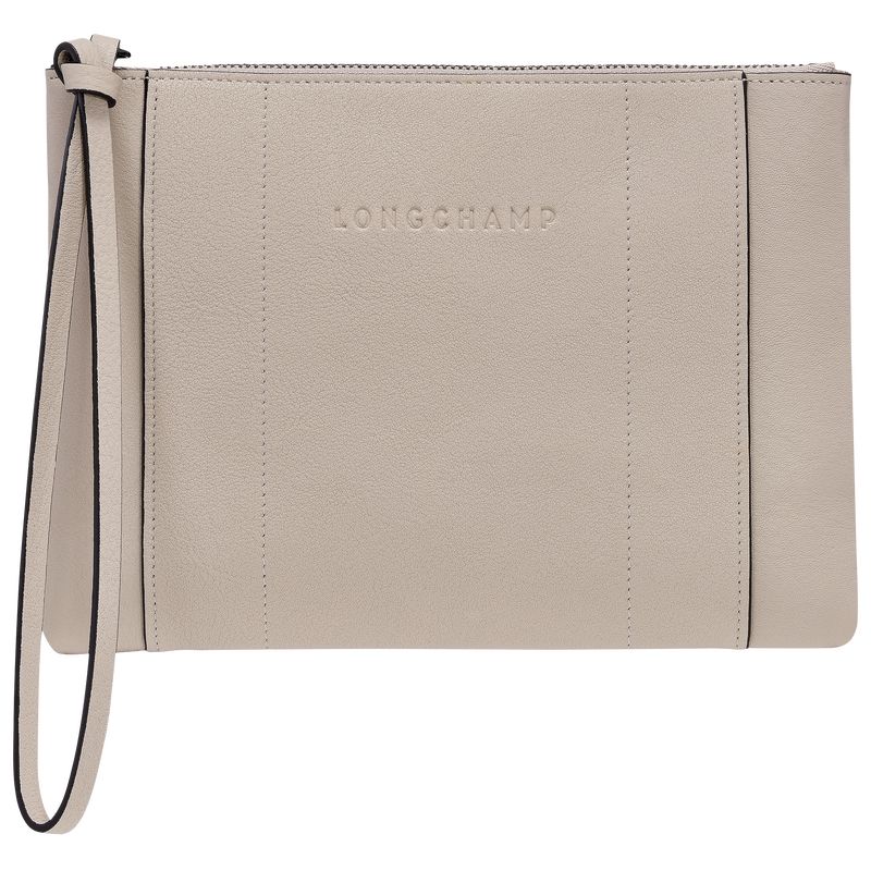 Clay - Leather Longchamp 3D Women Pouches | AU7695WN