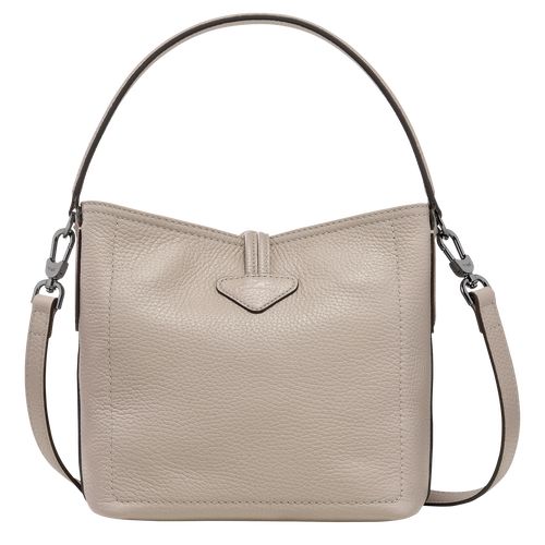 Clay - Leather Longchamp Le Roseau Essential XS Bucket Women Mini Bags | AU7134PJ