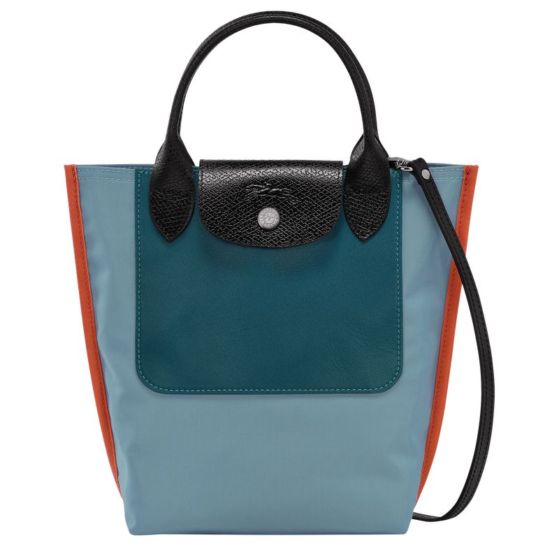 Cloud Blue - Canvas Longchamp Cabas XS Tote Men Handbag | AU8937IL