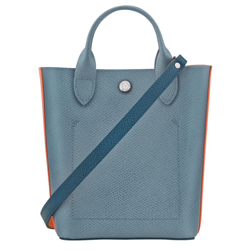 Cloud Blue - Leather Longchamp Épure XS Tote Women Handbag | AU7219PJ