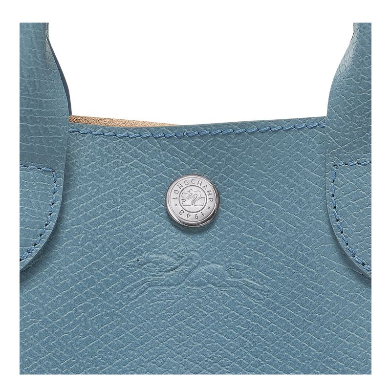 Cloud Blue - Leather Longchamp Épure XS Tote Women Handbag | AU7219PJ