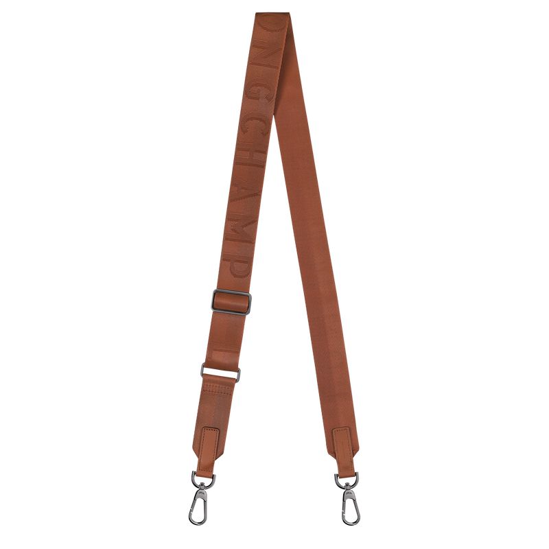 Cognac - Canvas Longchamp Le Pliage Xtra Shoulder strap Men Accessories | AU8972NW