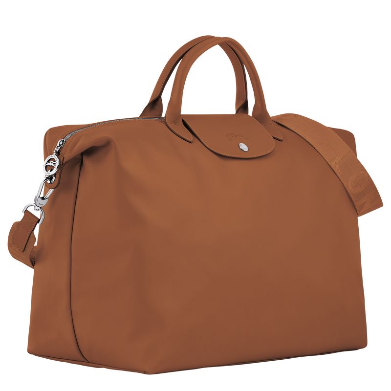 Cognac - Leather Longchamp Le Pliage Xtra S Women Travel Bags | AU8091CT