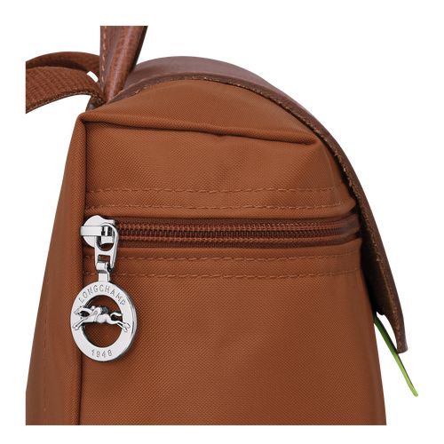 Cognac - Recycled canvas Longchamp Le Pliage Green M Men Backpacks | AU8865NW