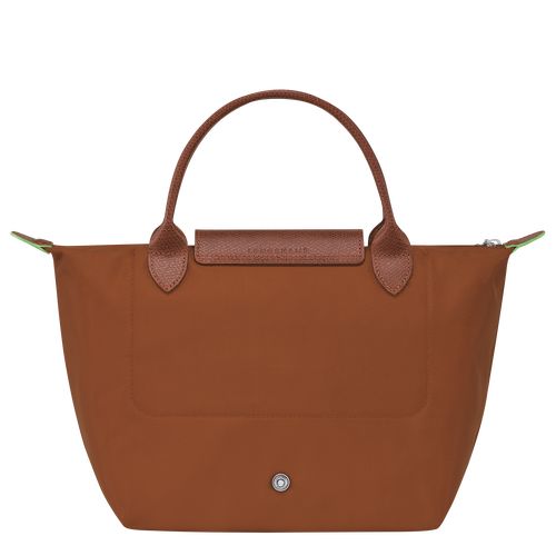 Cognac - Recycled canvas Longchamp Le Pliage Green S Women Handbag | AU7355VR