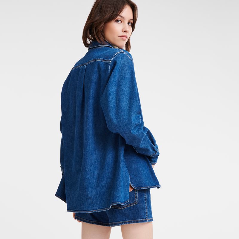 Denim - Denim Longchamp Women Shirt | AU8666LI