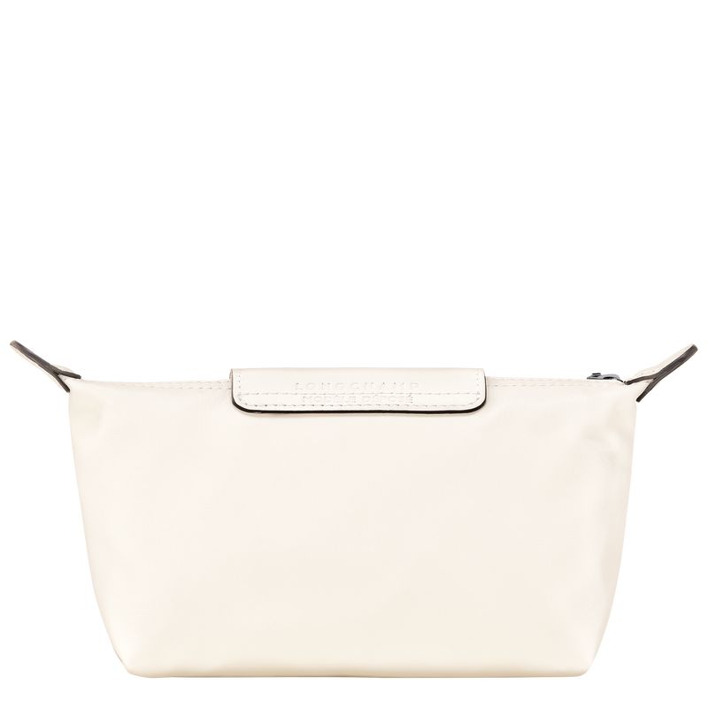 Ecru - Leather Longchamp Le Pliage Xtra Women Pouches | AU7689IL