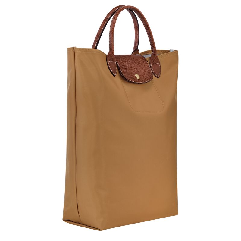 Fawn - Canvas Longchamp Le Pliage Original M Tote Women Handbag | AU7159KO