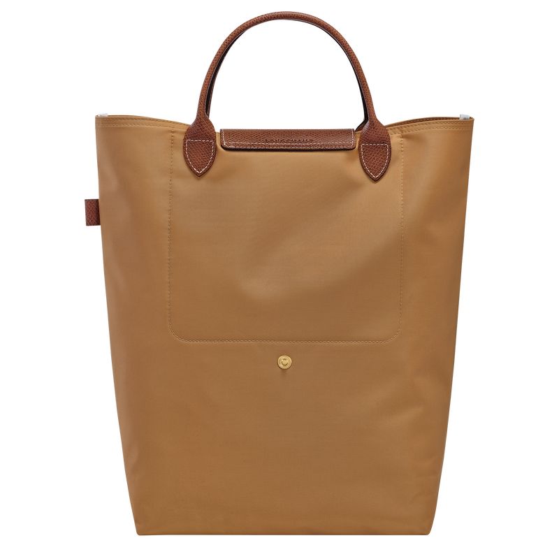 Fawn - Canvas Longchamp Le Pliage Original M Tote Women Handbag | AU7159KO