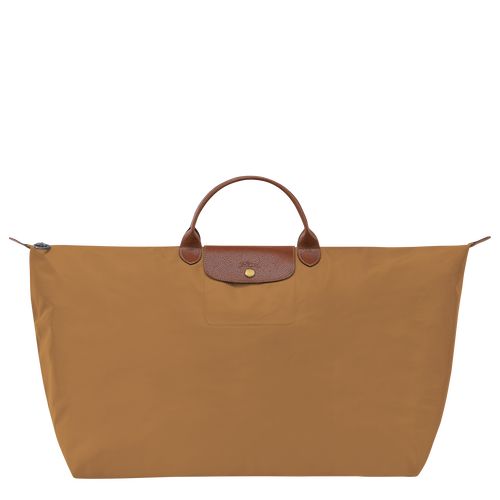 Fawn - Recycled canvas Longchamp Le Pliage Original M Women Travel Bags | AU8111WN