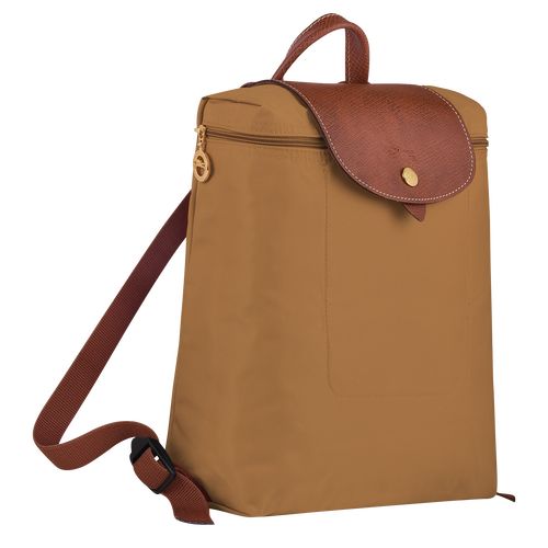 Fawn - Recycled canvas Longchamp Le Pliage Original M Men Backpacks | AU8873ZU